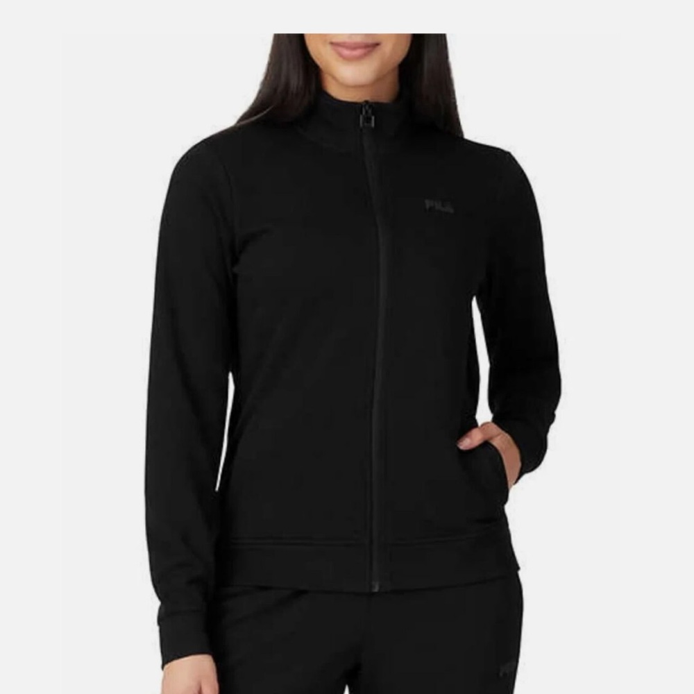 FILA - ZIP UP - BLACK WOMENS | TENNIS / GOLF